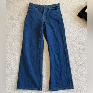 Banana Republic Women's Dark Blue Straight Leg Jeans